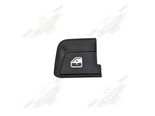 ferrari 302237 left window switch button black with white logo