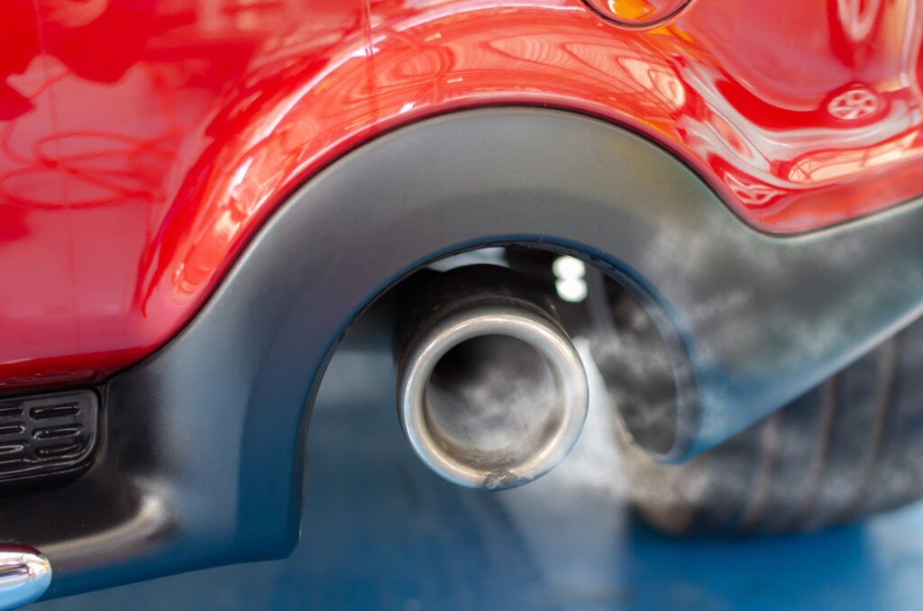 car exhaust pipe