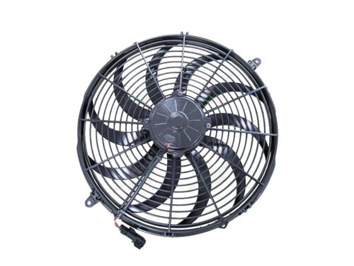 ferrari 173030 fan blades black spiral with metal grate cage