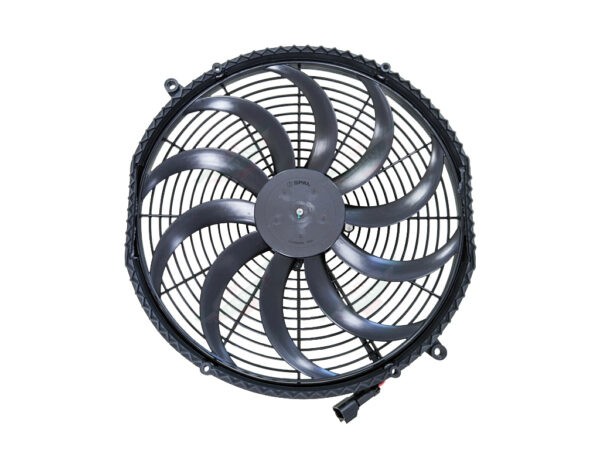 ferrari 173030 fan blades black spiral with metal grate cage