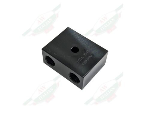 ferrari 235706 union block black aluminum