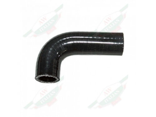 ferrari 800304 black silicone cooling hose 90 degree elbow