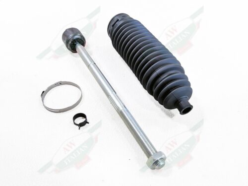 lambo 401422061FI inner tie rod with black rubber boot and clamps