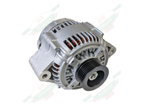 alternator silver with black pulley