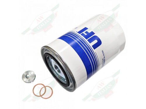 308OCSK ferrari white and blue ufi oil filter with drain plug and copper washer