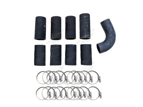 AW5108001 ferrari mondial 3.2 coupe cooling hose kit black rubber with metal clamps