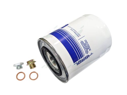 TROCSK ferrari white and blue ufi oil filter with drain plug and copper washer