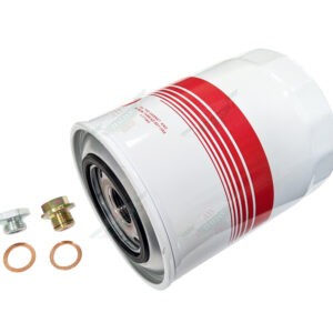 TROCSKA ferrari white and red oil filter with drain plug and copper washer