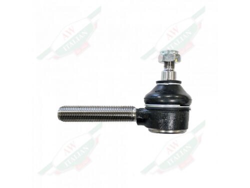 alfa 60710240 tie rod end black with threaded rod and nut