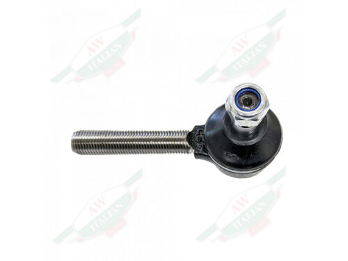 alfa 60710240 tie rod end black with threaded rod and nut