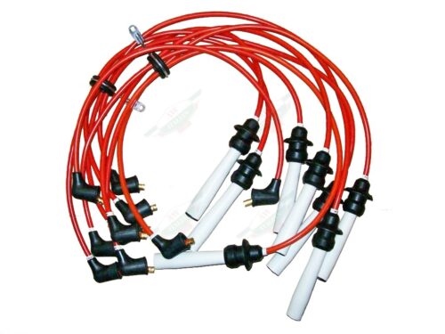 lamborghini 9989 ignition wire set red wires with black and white ends