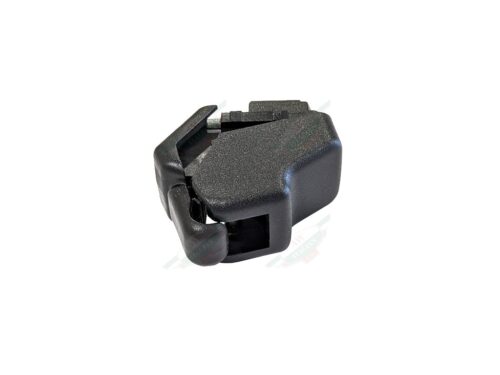 maserati 670047393 black plastic sun visor clip clamp