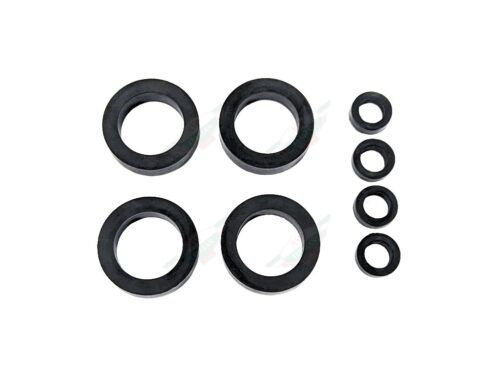 alfa 60911103 fuel injector seals black rubber rings