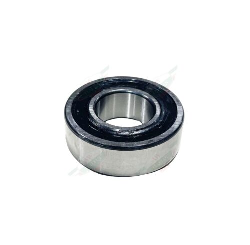 black ball bearing on white background