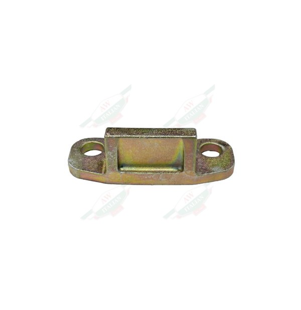 gold plate on white background