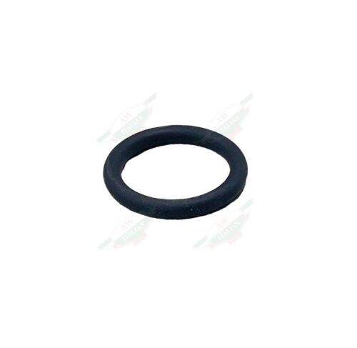 Black ring on white background