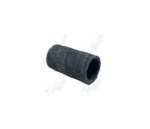 black rubber hose on white background