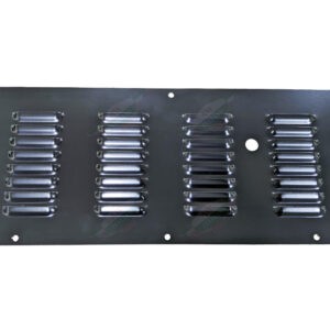 ferrari 60059706V black metal vented undertray panel with holes