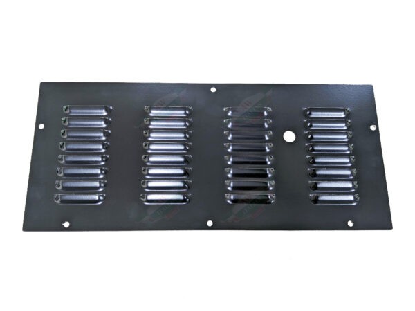 ferrari 60059706V black metal vented undertray panel with holes