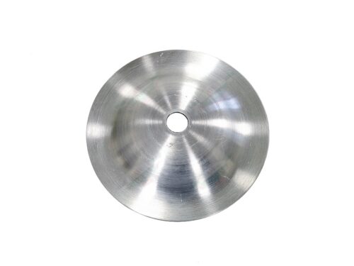 ferrari 95408533 silver aluminum spare tire retaining ring washer