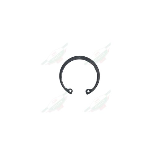 Black Horseshow shape on white background