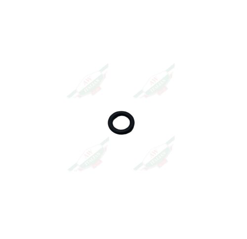 Black Rubber Ring on white background