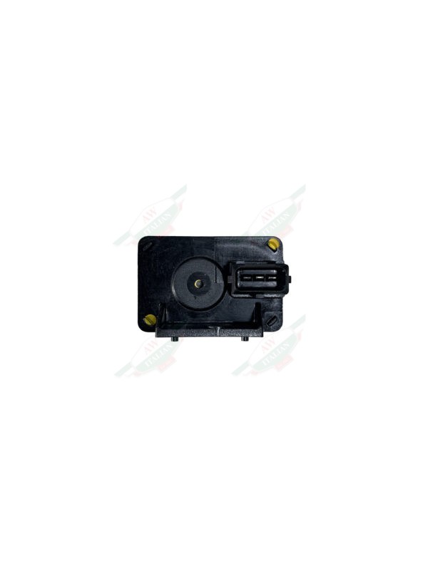 Black square on white background