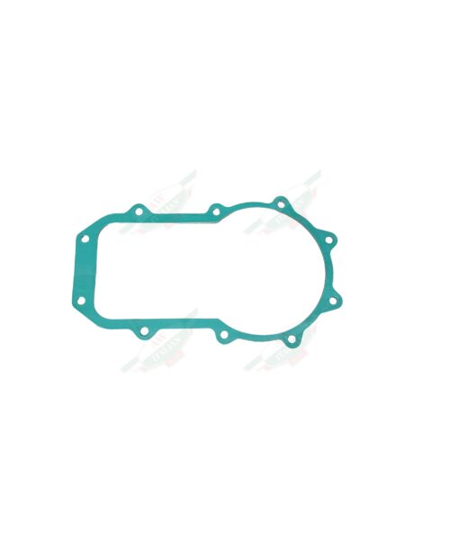 Thin teal paper on white background