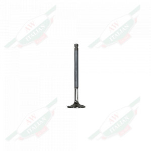 Shiny silver metal standing upright on white metal background