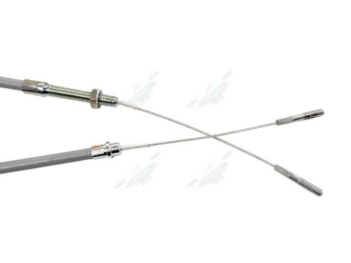 ferrari 159536 accelerator cable grey and metal with threaded ends