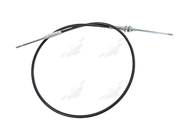 ferrari 178200 throttle body cable black with silver ends