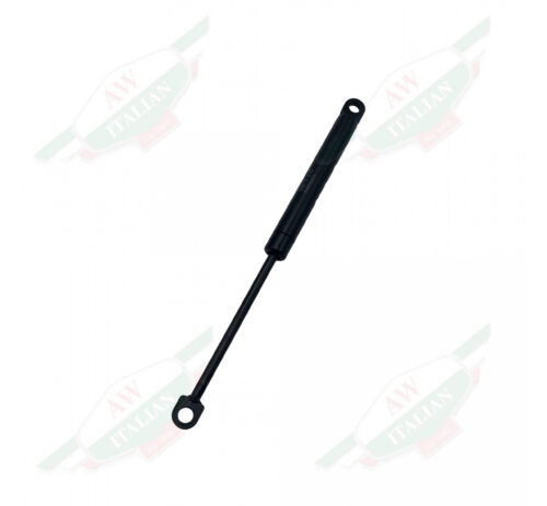 Black metal rod on white background