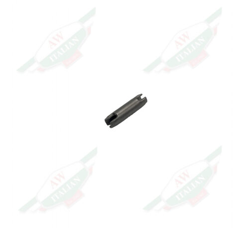 silver metal hollow cylinder on white background