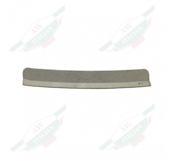 White fiber glass lip object on white background