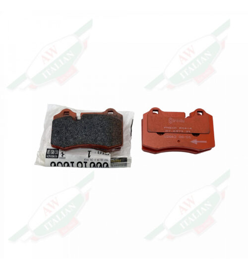 Orange metal rectangles on white background