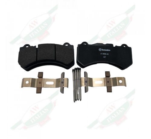 Black metal rectangle with pins and brackets on white background