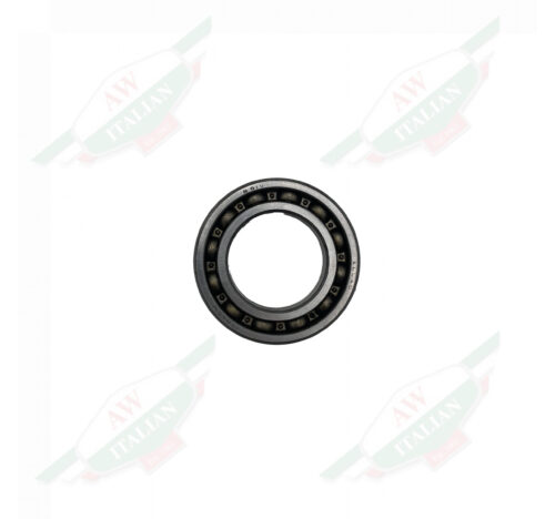 Silver metal ring on white background