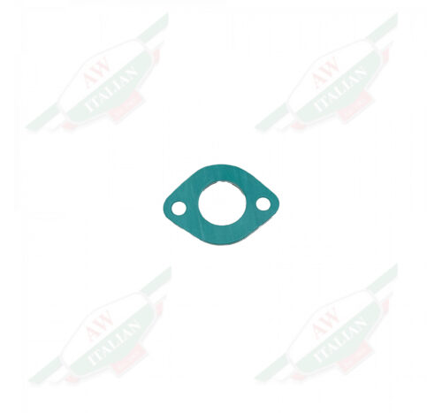 Thin gasket on white background