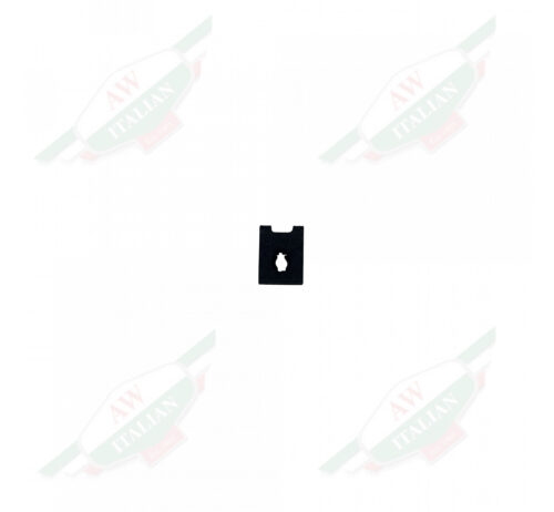 Black Metal square on white background