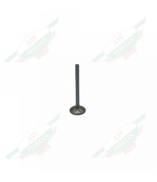 Silver metal rod with circle saucer at the base on white background