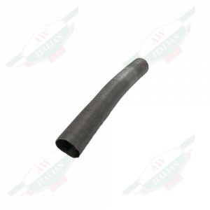 Grey hollow cylinder on white background