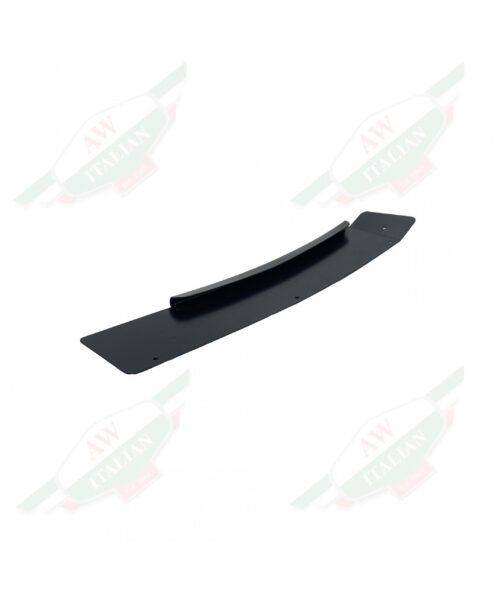 Black metal rectangle on white background