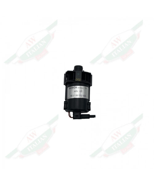 Black plastic object on white background