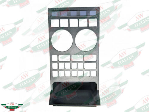 ferrari 146375 black plastic center console plate trim with holes