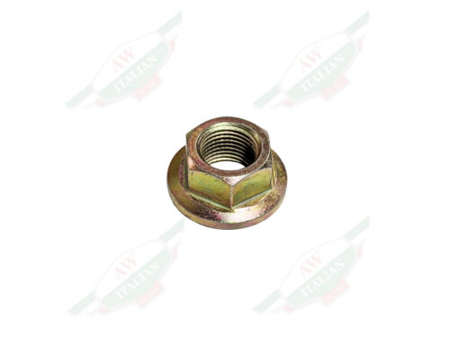 gold flanged hex nut
