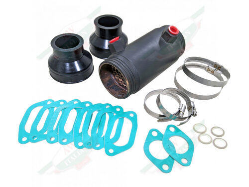 ferrari 180846KIT copper black heat exchanger with clamps hoses and green gaskets