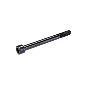 black threaded bolt with allen head
