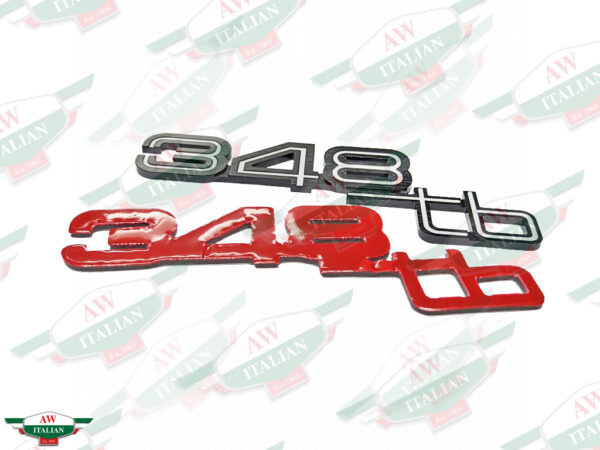 ferrari 62696600 348tb emblem black and white