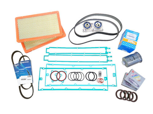 service kit with belts green gaskets and filters