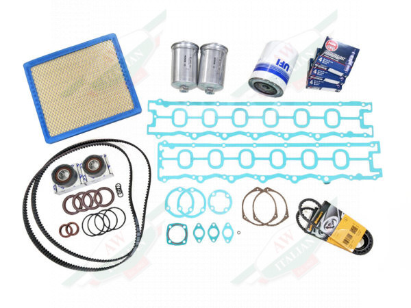 AW2500000H testarossa early major service kit green gaskets filters belts